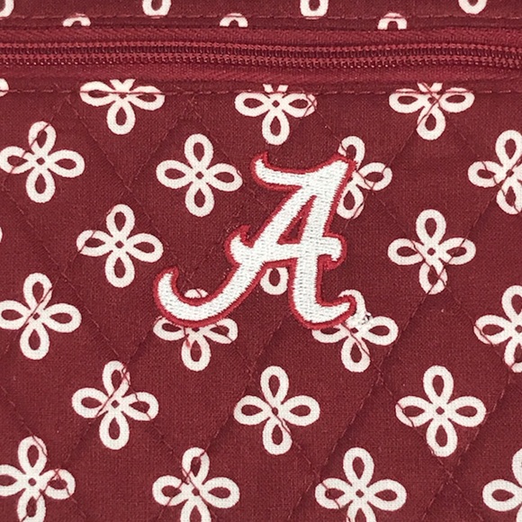 Vera Bradley Front Zip Wristlet U of Alabama - Picture 3 of 7